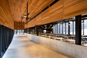Lakeside Visitor Centre's Railway Cafe, with accessible walkways throughout the centre.