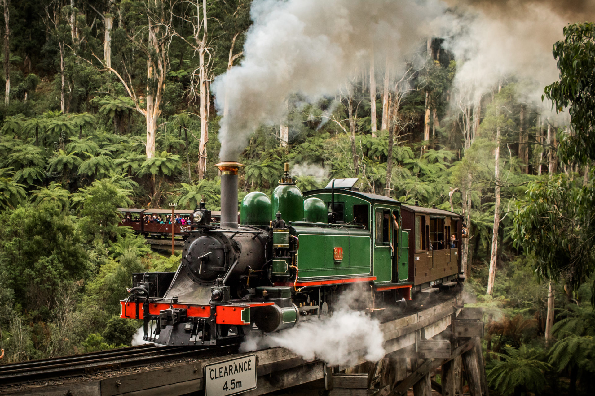 6A Crossing The Famous Monbulk Trestle Bridge Image By Kahla Webb