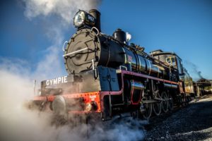 Mary Valley Rattler locomotive