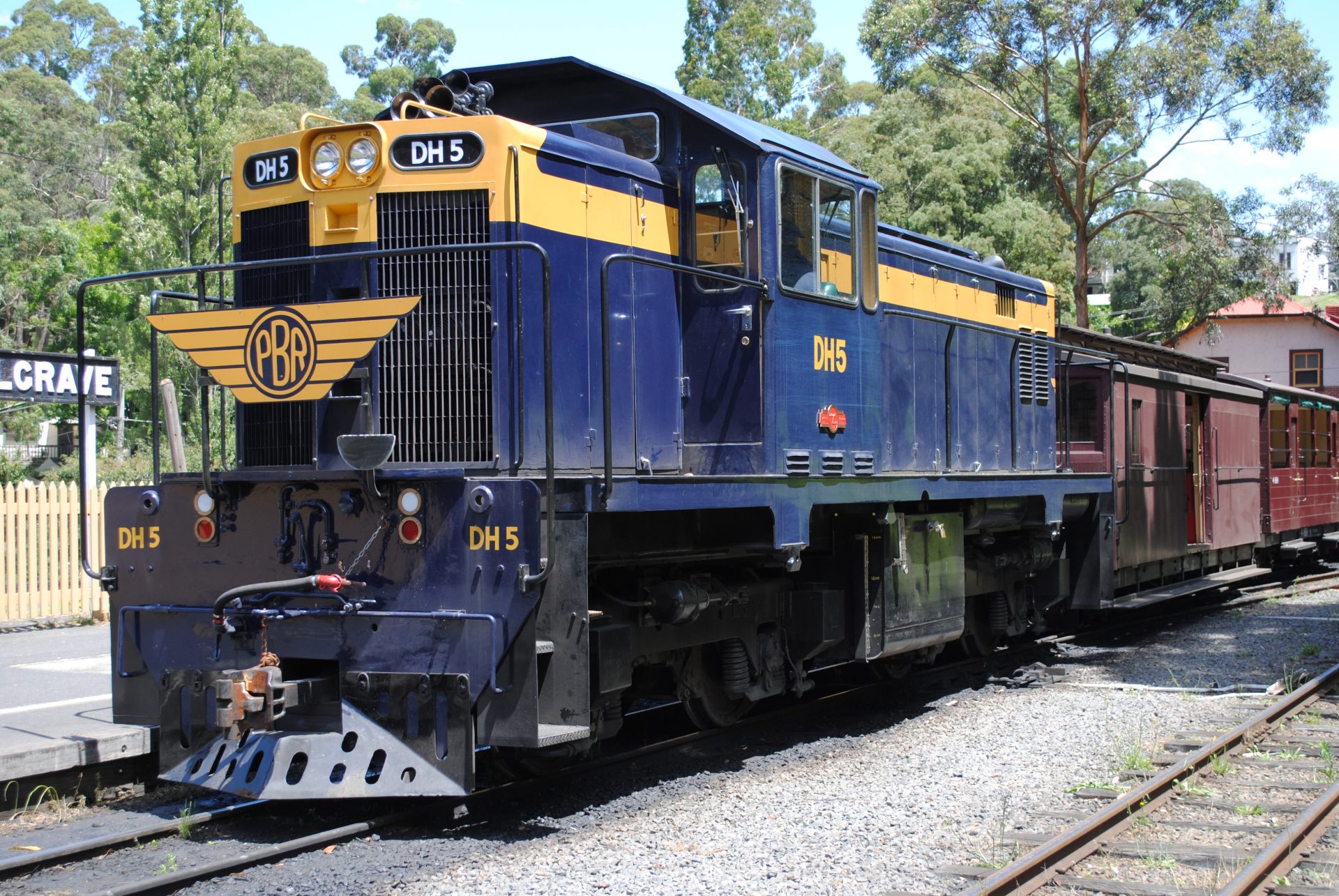 Puffing Billy's Diesel Locomotive