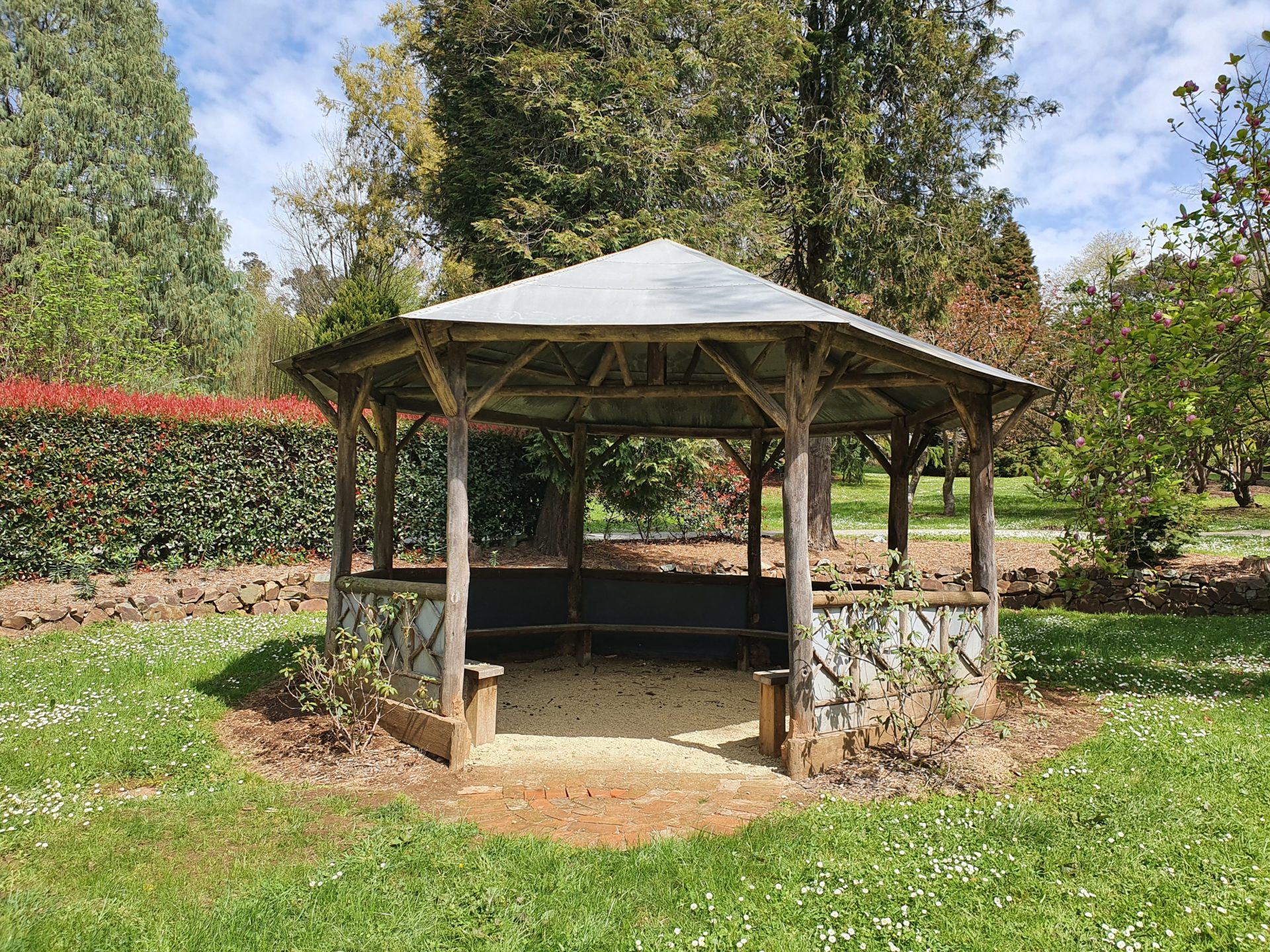 Rotunda in the Nobelius Heritage Garden