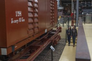 Guests Exploring The Menzies Creek Museum