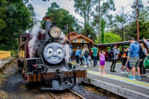 James Ready For Departure At Lakeside Station