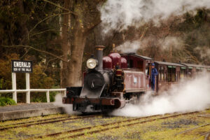 Puffing Billy at Emerald Town Station