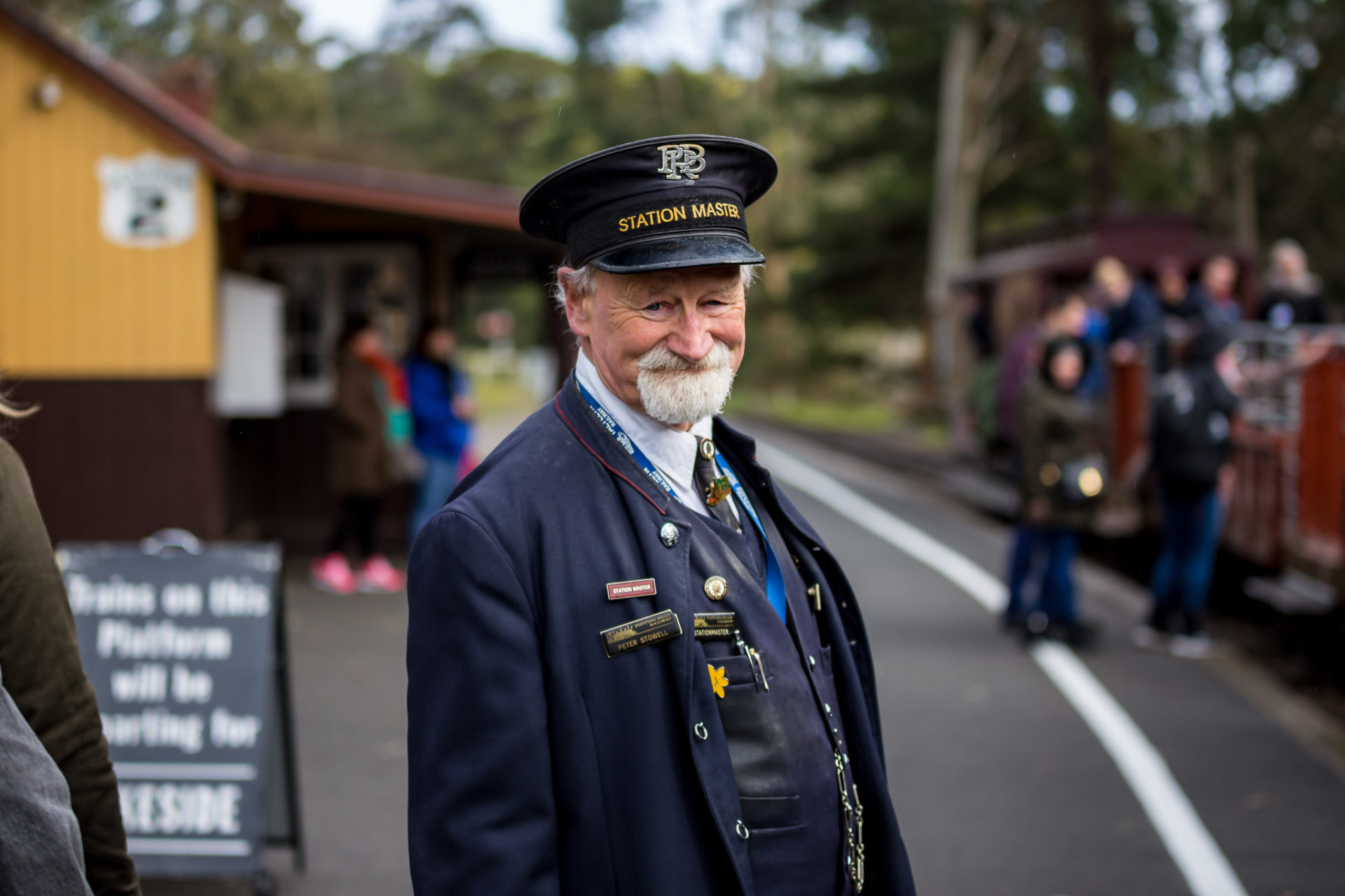 Station Master At Menzies Creek By Susan Zentay