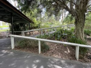 Steep, paved Wig Wag To Belgrave Station from Metro Car Park and Belgrave Metro Train station