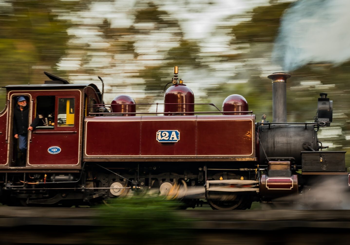 Puffing Billy train 12a panning photo dean gifford