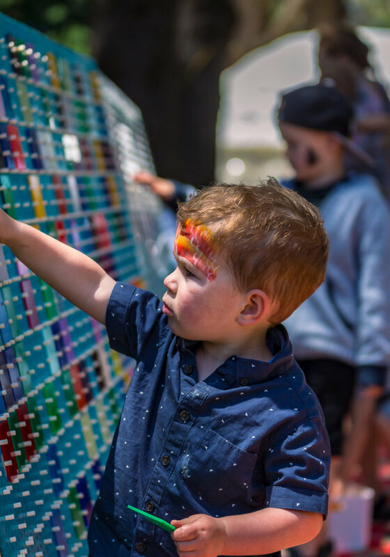 Puffing Billy Santa Special activity Mosaic