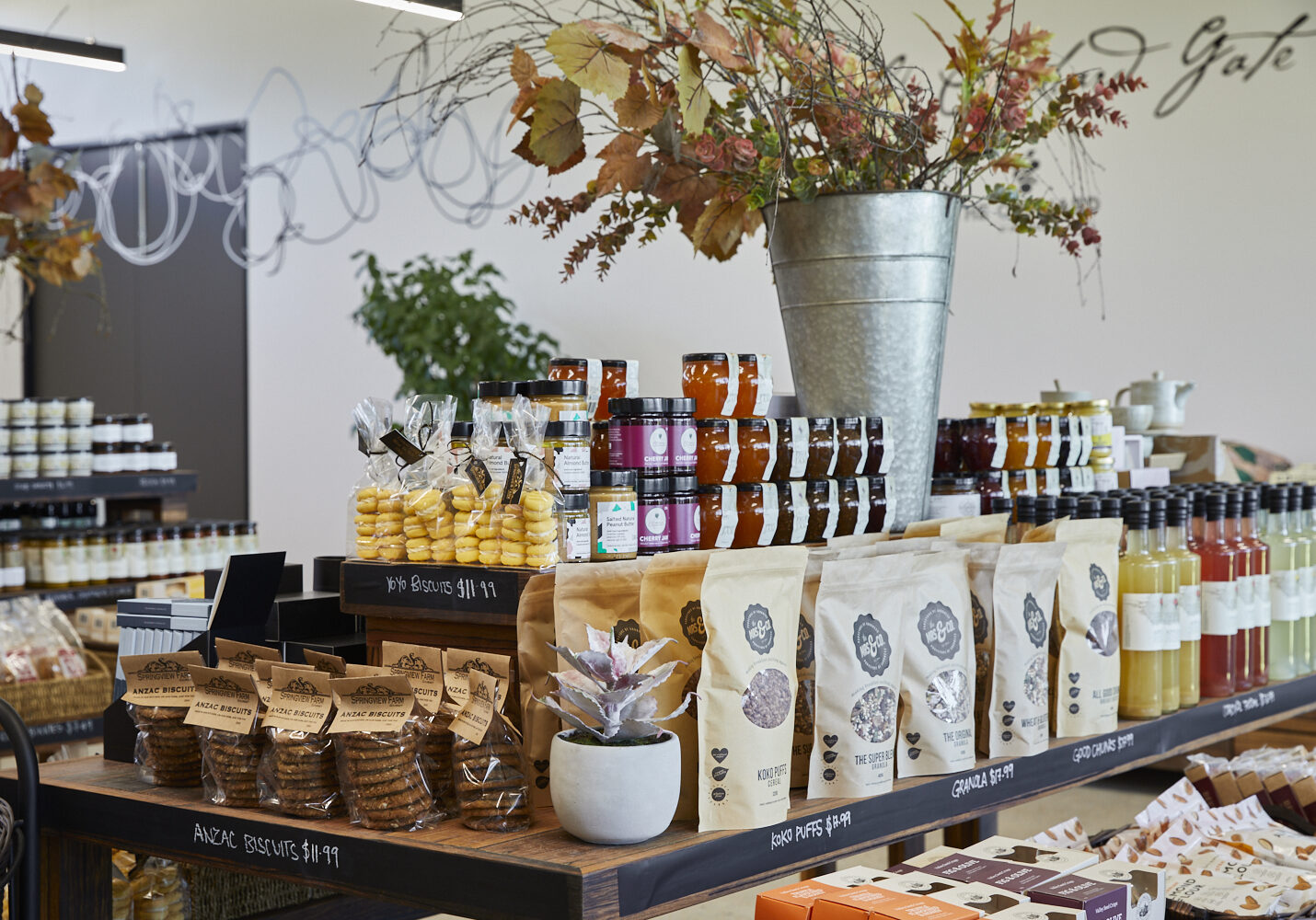 Bill's Orchard Gate produce store, located at Montague Orchard